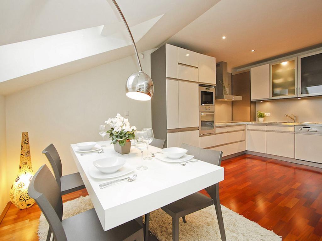 Luxury Penthouse Apartment Praga Camera foto
